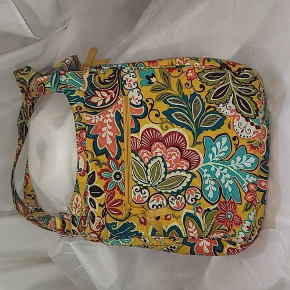 Vera Bradley Provencal Mailbag Crossbody w/Rhythm and Blues Checkbook Cover - Picture 6 of 13